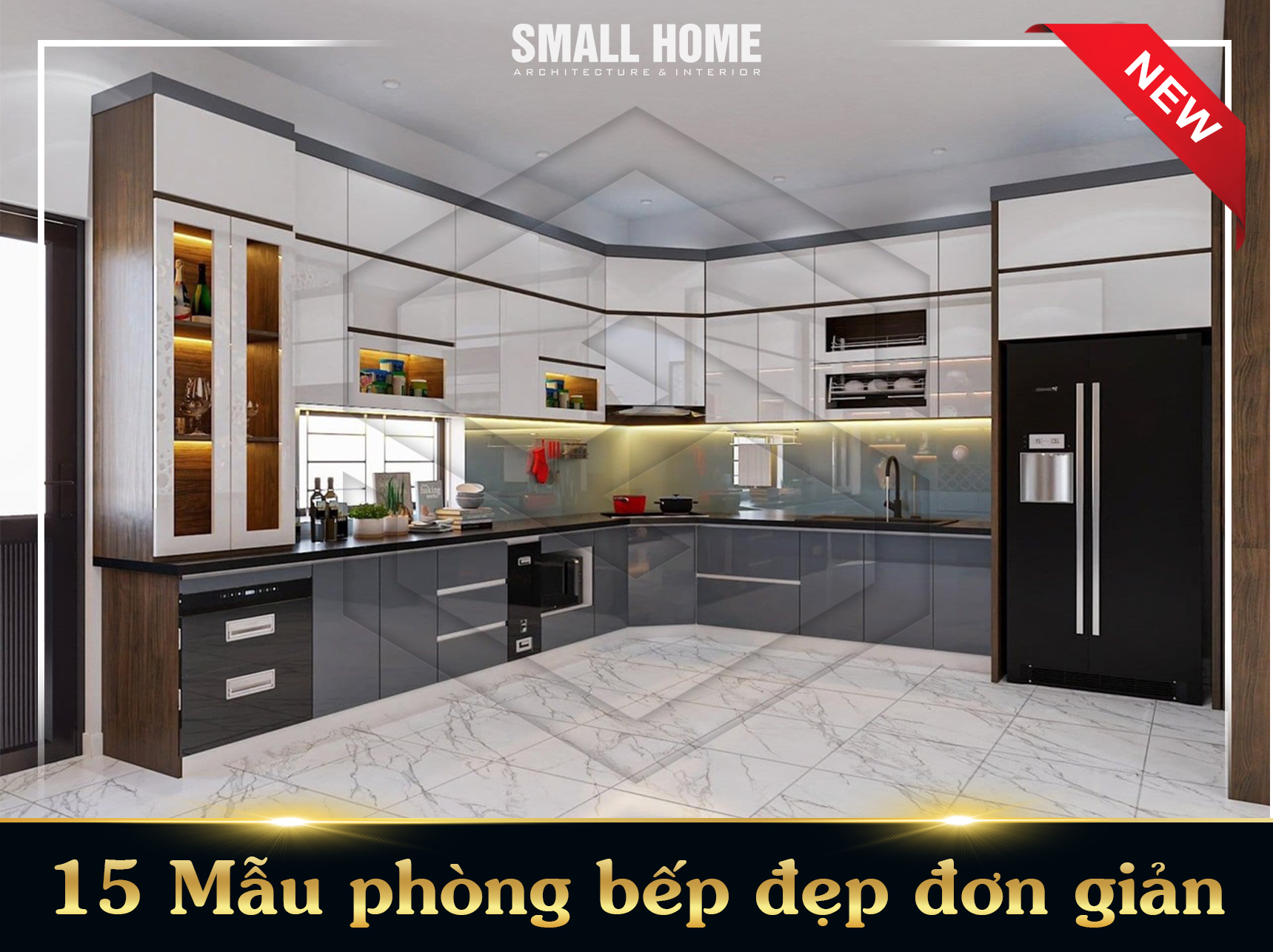 15 Mẫu phòng bếp đẹp đơn giản được người nội trợ thích mê.