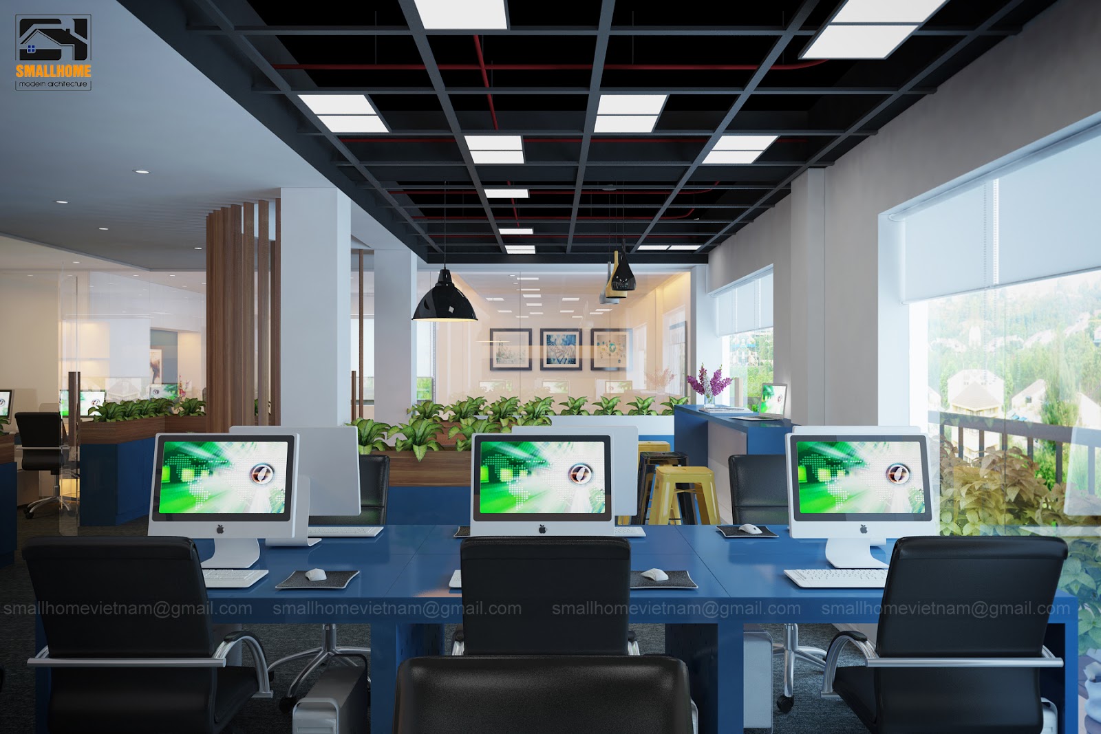 Thiết kế nội thất văn phòng tại Ninh Bình