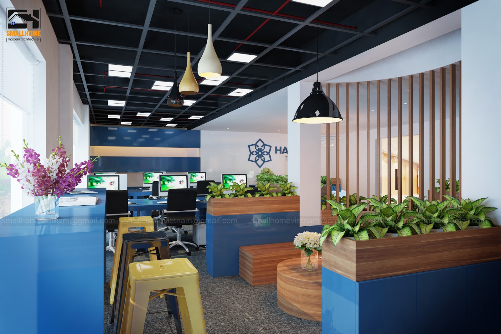 Thiết kế nội thất văn phòng tại Ninh Bình