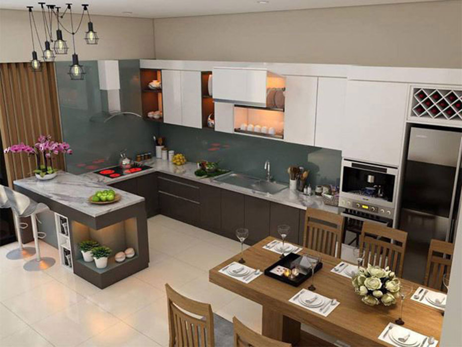 12 điều cần tránh khi thiê kế nhà bep-4