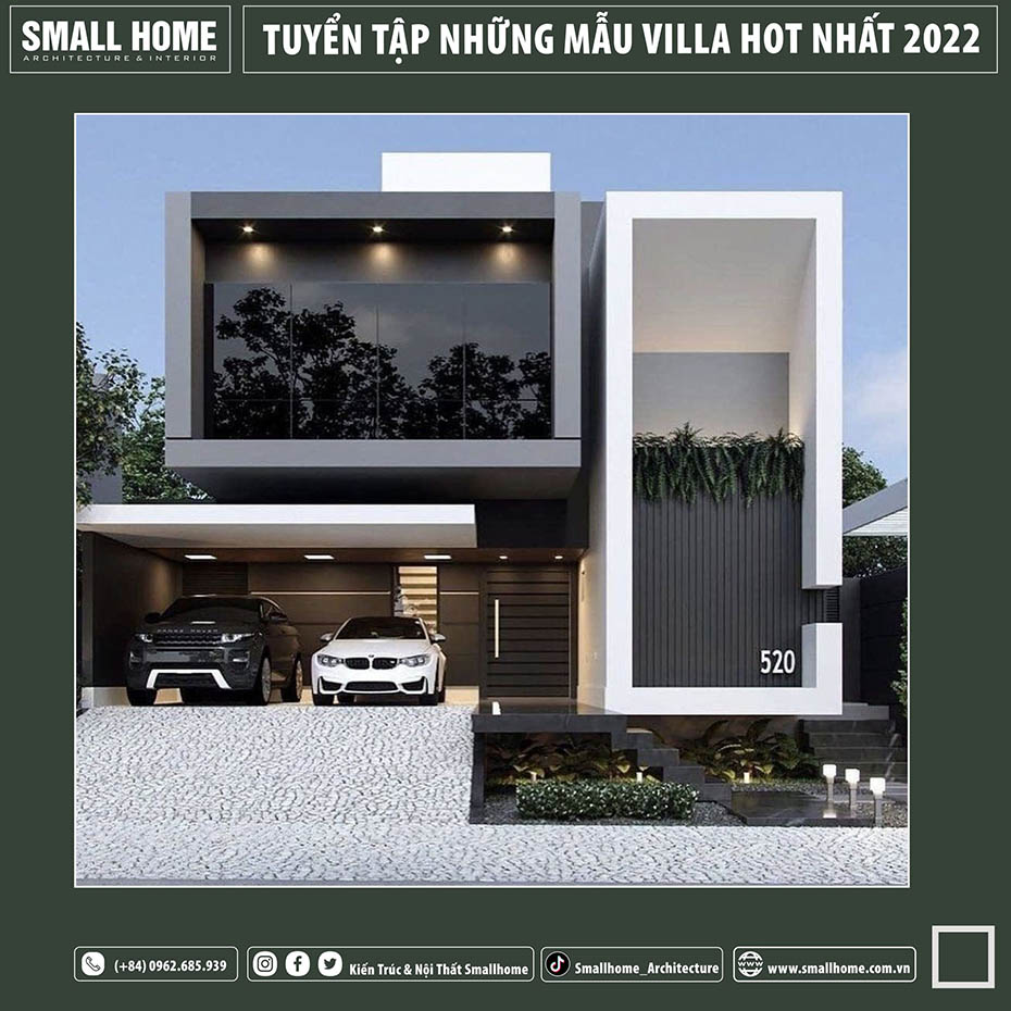 2-mẫu biệt thự hiện đại phong cách villa đẹp