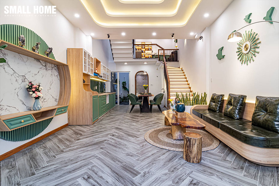 Bố trí ánh sáng không đồng đều