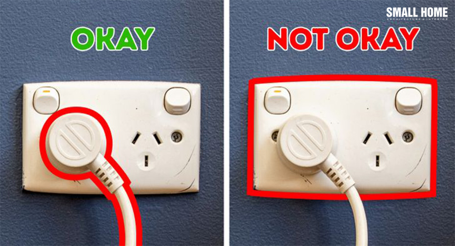 Các ổ cắm điện ấm khi chạm vào