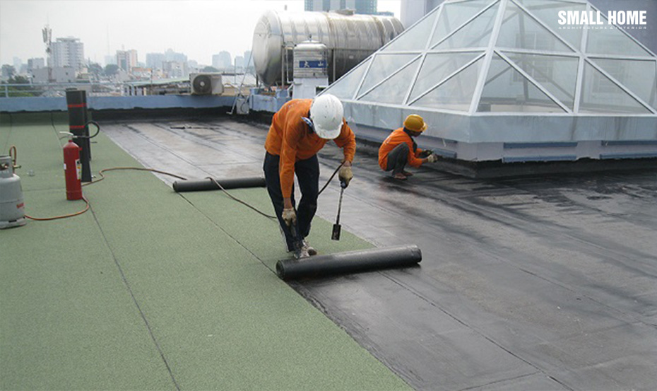 Chỉ chống thấm một lần và không gia cố thêm