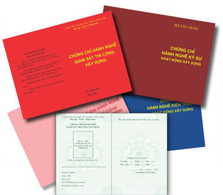 chứng chỉ hành nghề xây dựng
