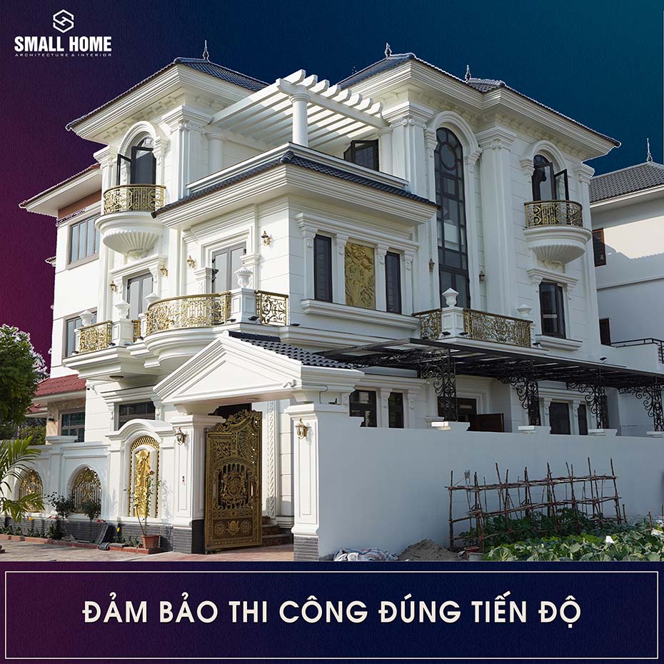 đảm bảo thi công đúng tiến độ