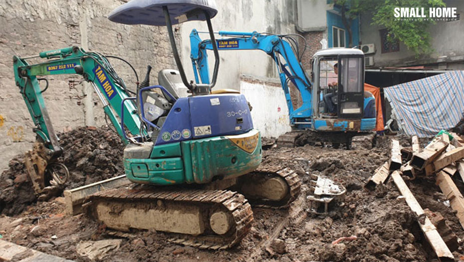 Đào móng sâu, vừa bị phạt, vừa phải bồi thường