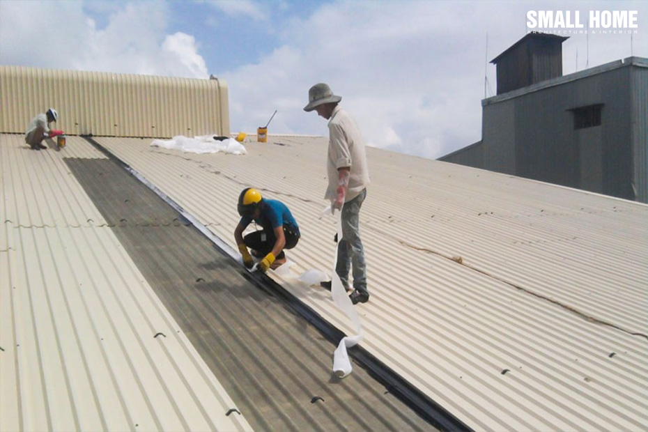 Đối với các mẫu nhà mái tôn-2