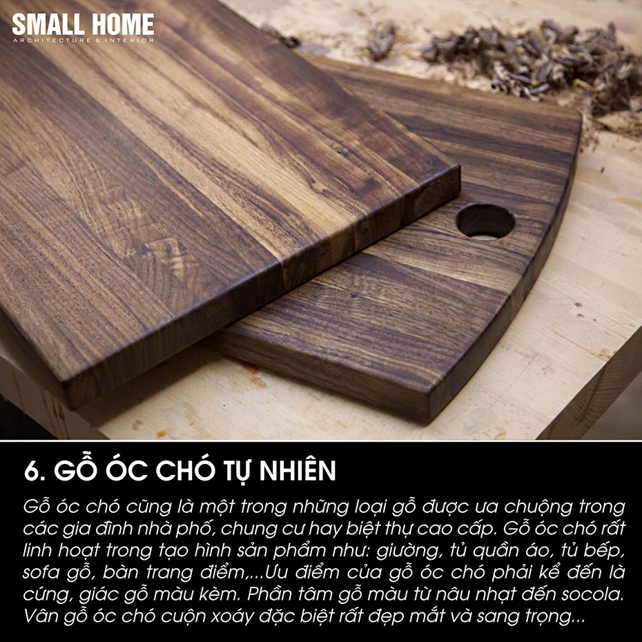 gỗ óc chó tại nam định