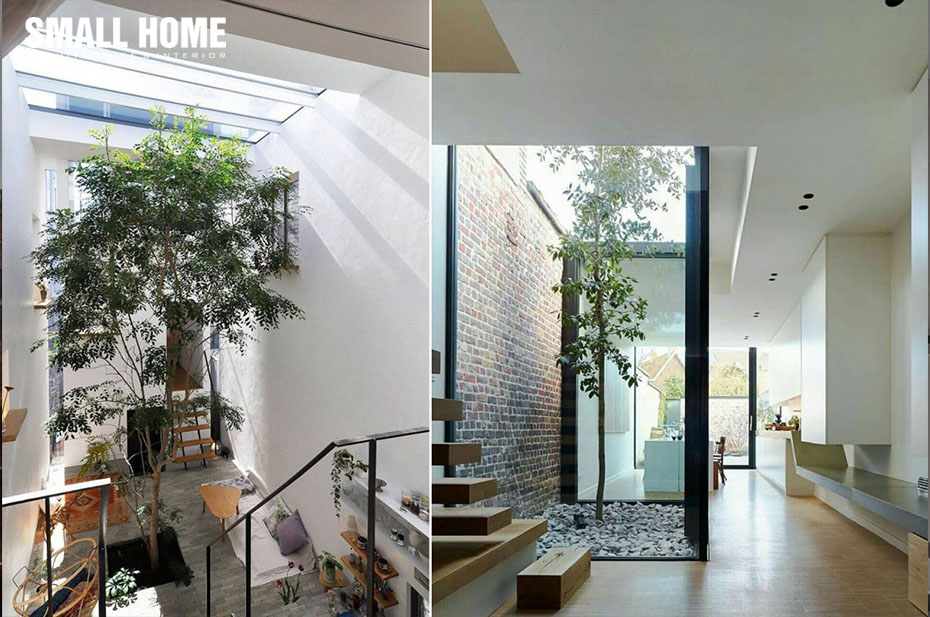 Khe hở to và lan can thấp