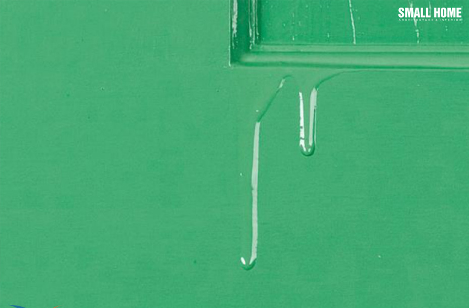 Màng sơn bị chảy