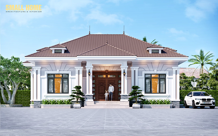 Mẫu thiết kế biệt thự nhà vườn mái nhật hiện đại đẹp năm 2023  Kiến Thiết  Việt