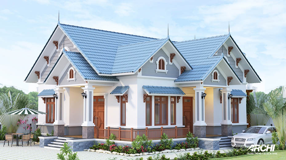 mẫu nhà cấp 4 đẹp