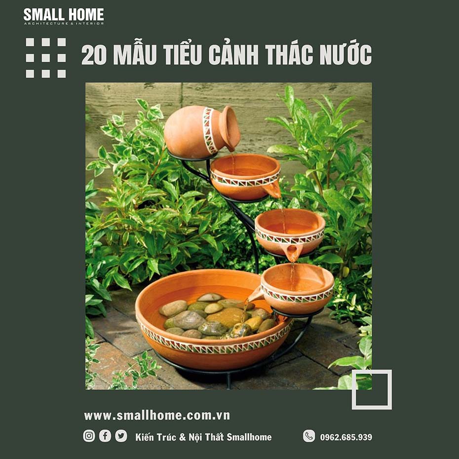 Mẩu tiểu cảnh thác nước đẹp mắt -15