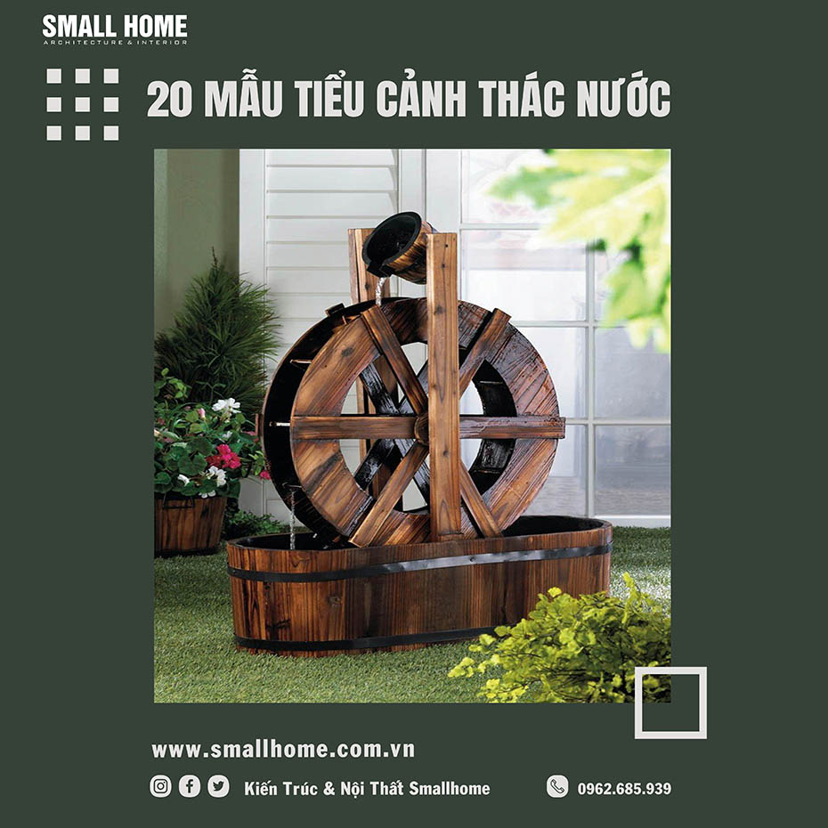 Mẩu tiểu cảnh thác nước đẹp mắt -19