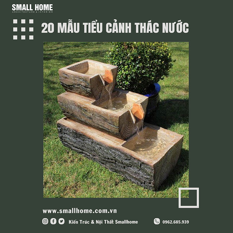 Mẩu tiểu cảnh thác nước đẹp mắt -20