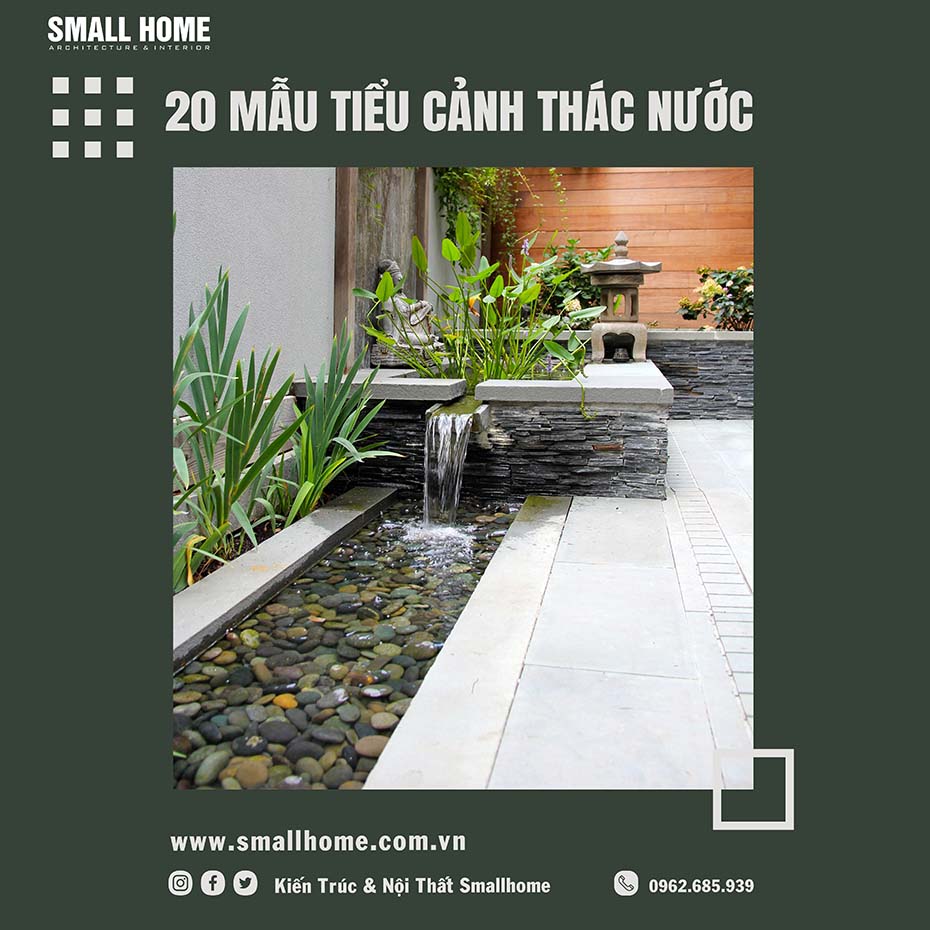 Mẩu tiểu cảnh thác nước đẹp mắt -4