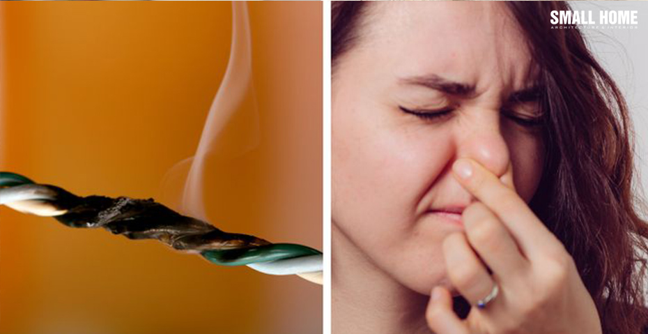 Mùi khét quanh nhà