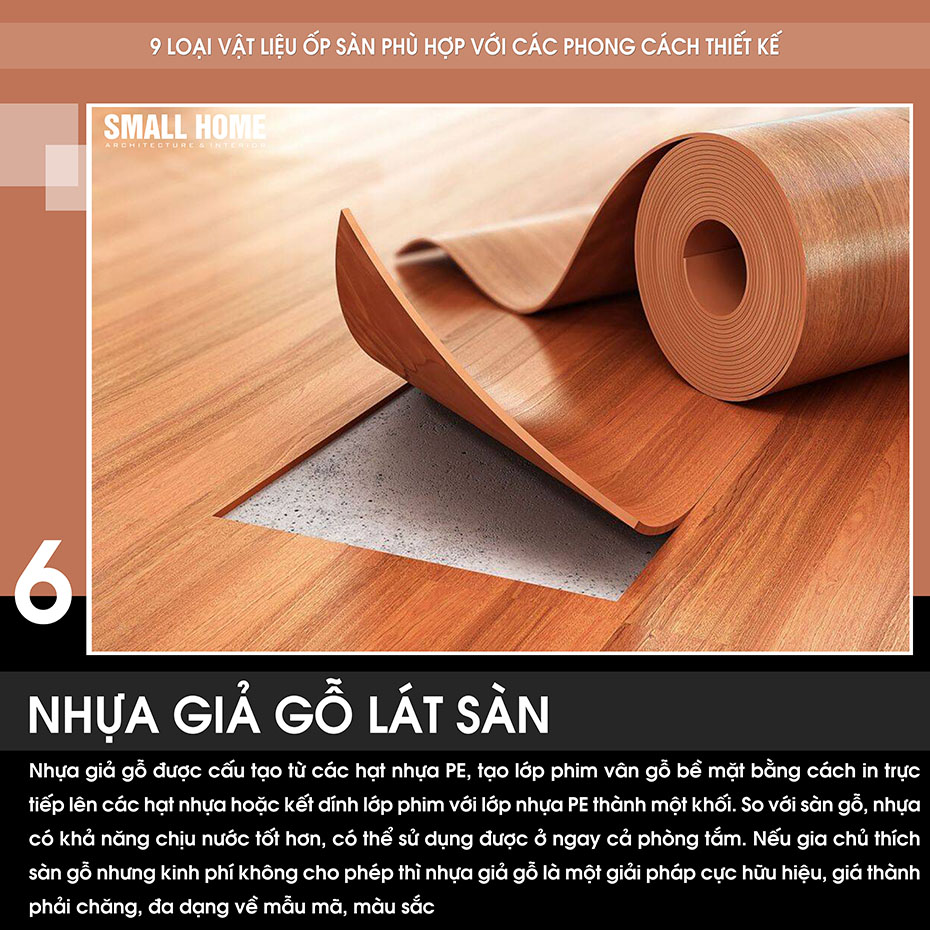 nhựa giả gỗ lát sàn