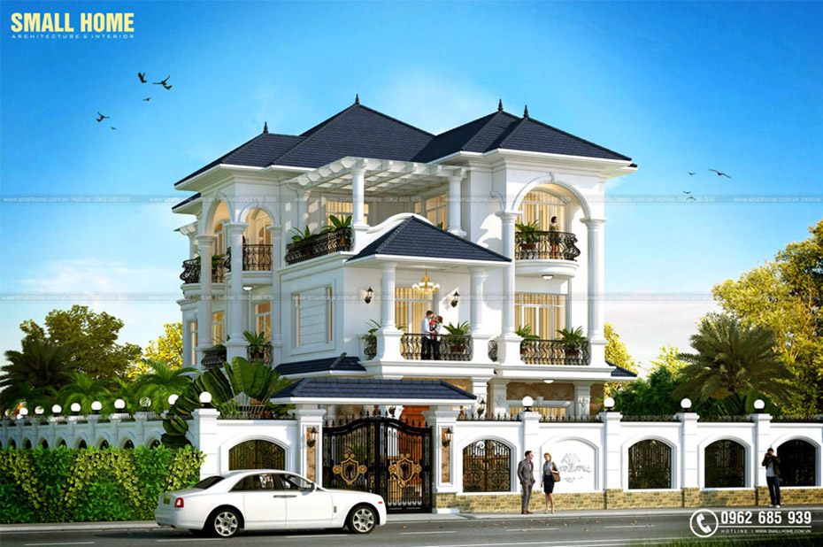 thiet-ke-biet-thu-3-tang-tan-co-dien-mai-nhat-dep-1