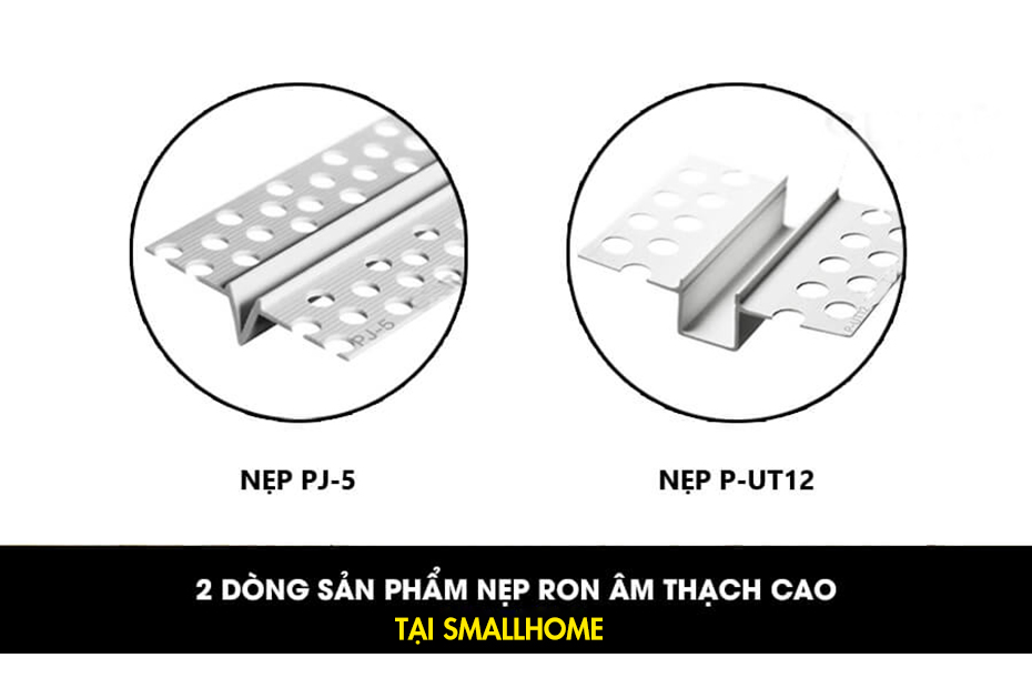 Nẹp khe thạch cao - Nẹp khe co giãn