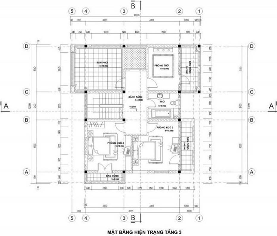 ban-ve-cong-nang-tang-ba-biet-thu-tan-co-dien-3-tang-11x12m