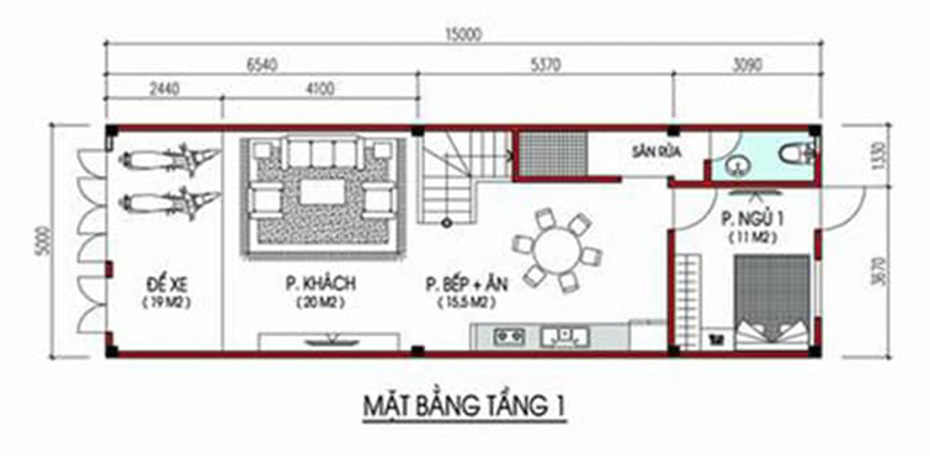 ban-ve-cong-nang-tang-mot-nha-pho-tan-co-dien-3-tang-5x15m