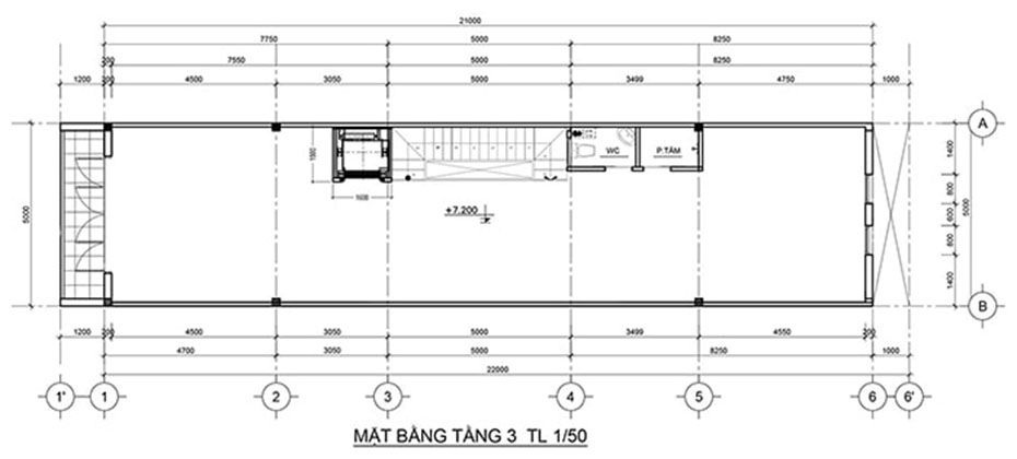 ban-ve-mat-bang-cong-nang-tang-ba-nha-pho-tan-co-dien-4-tang-5x22m