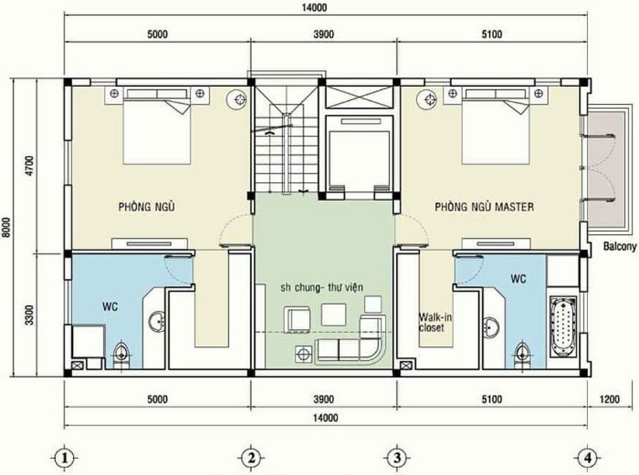 ban-ve-mat-bang-tang-tret-biet-thu-tan-co-dien-4-tang-nam-dinh-2
