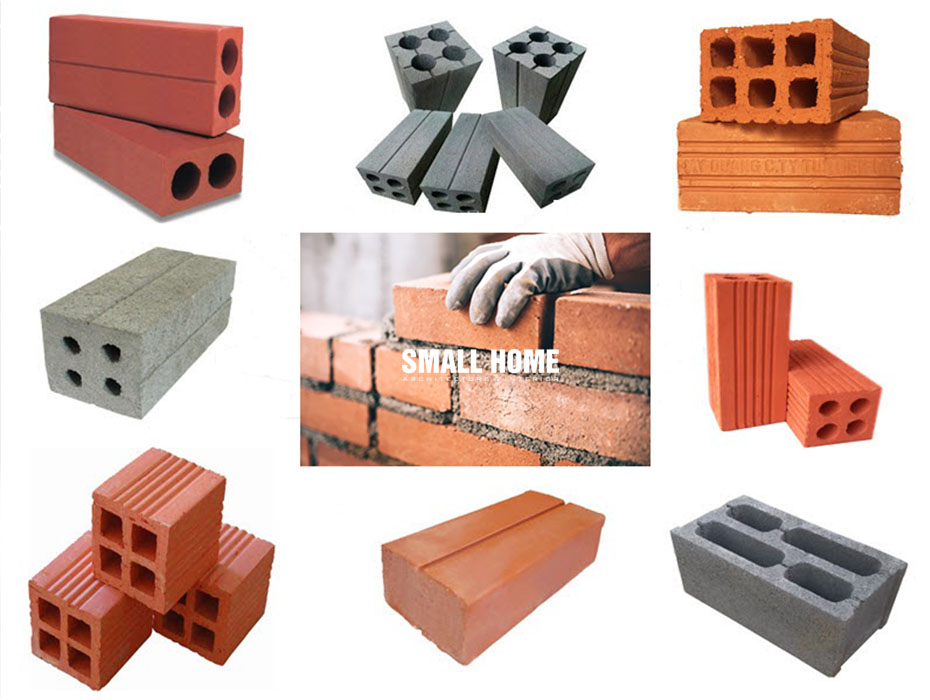 các loại gạch trong xây dựng nhà ở