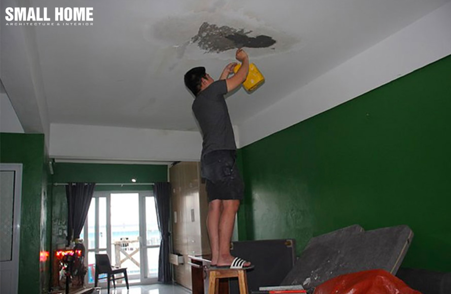 các vị trí hay bị thấm dột