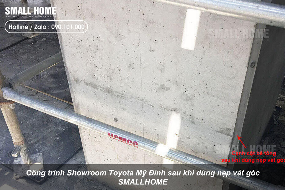 cong-trinh-showroom-toyota-my-dinh-sau-khi-dung-nep-vat-goc-smallhome