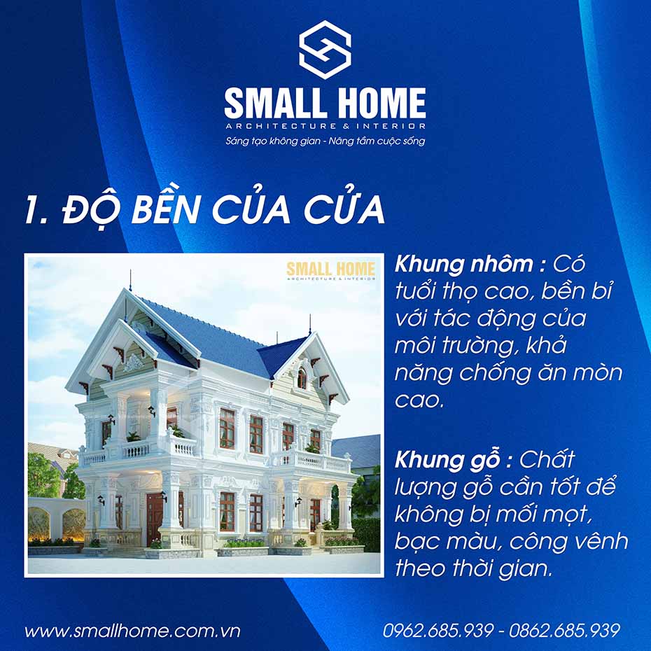độ bền của cửa sổ chất liệu khung nhôm và gỗ tự nhiên