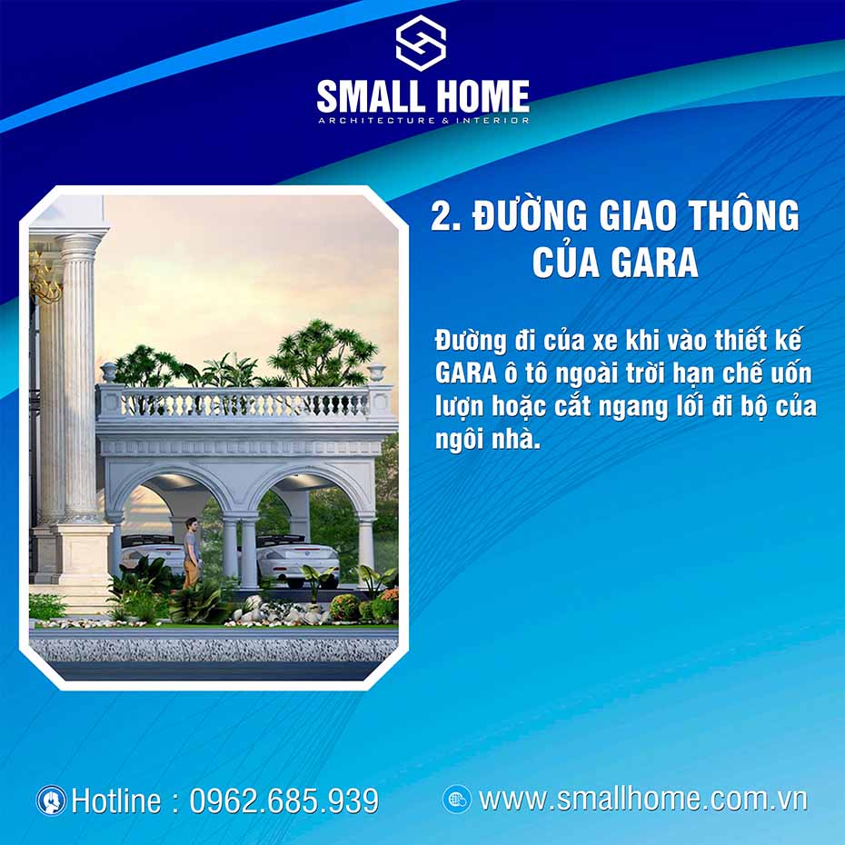 đường giao thông của gara ô tô ngoài trời