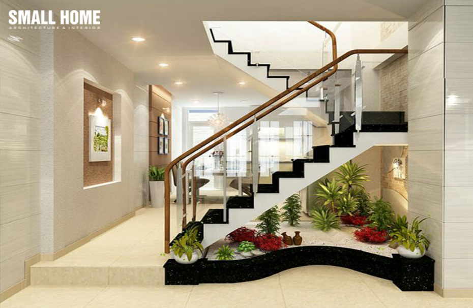 Hành lang, cầu thang chiếm quá nhiều diện tích