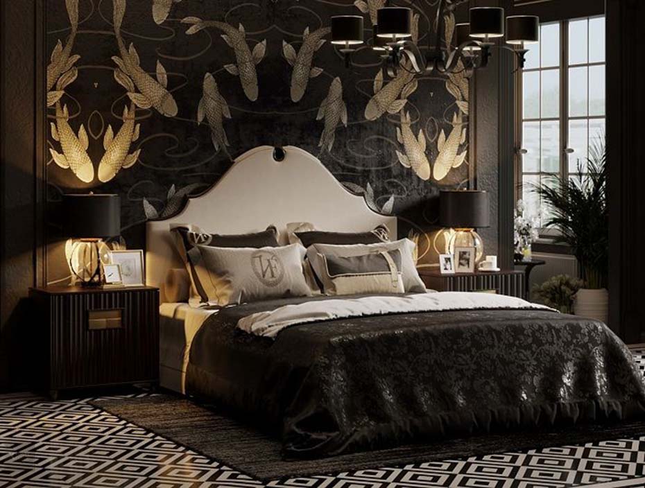 hinh-anh-thiet-ke-phong-ngu-vo-chong-biet-thu-tan-co-dien-3-tang-9x17m