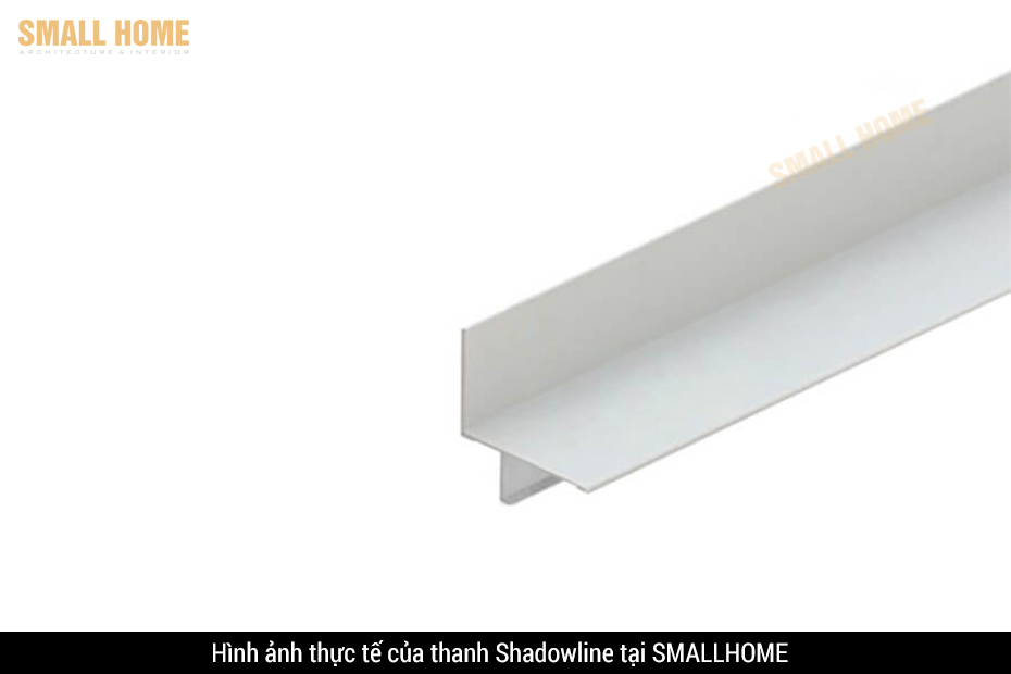 Thanh Shadowline 9 Ly - 12.5 Ly Thi Công Trần Vách Thạch Cao Chính Hãng