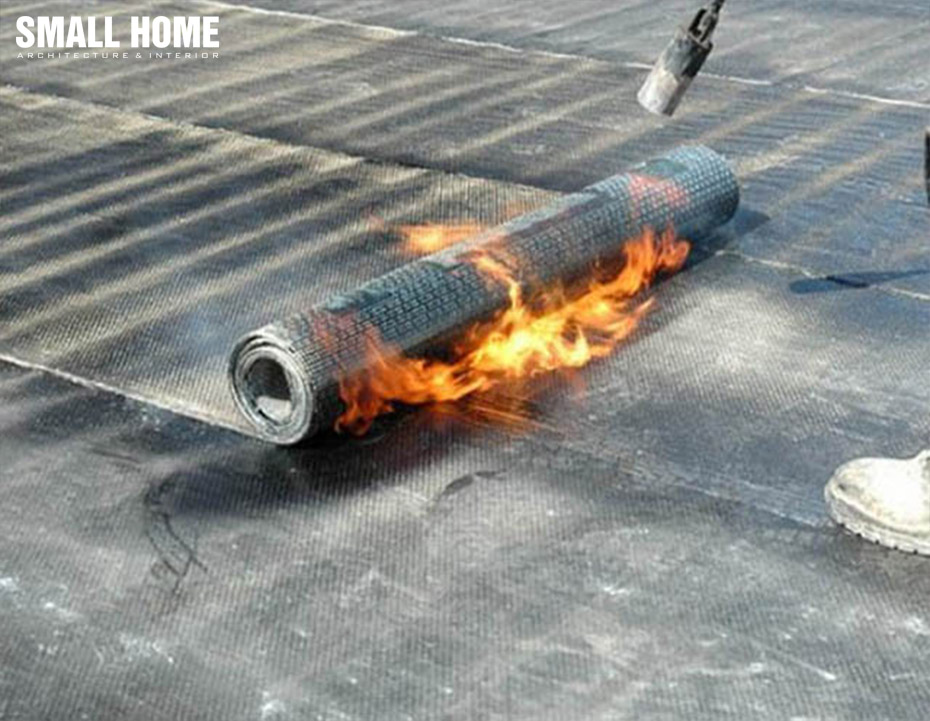 Không thực hiện chống thấm đúng kỹ thuật