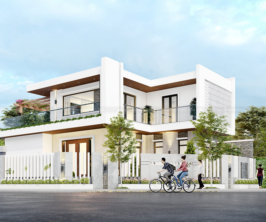 Mẫu nhà vườn phong cách nhẹ nhàng tinh tế tại Lào Cai-5