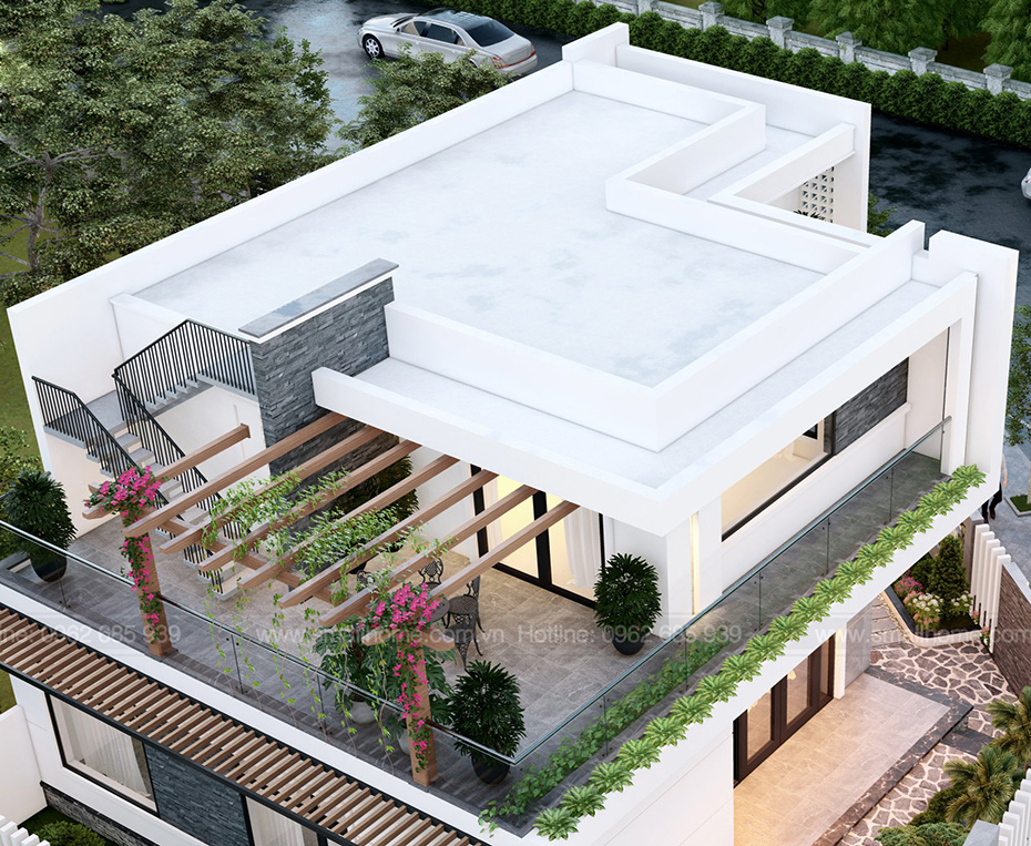 Mẫu nhà vườn phong cách nhẹ nhàng tinh tế tại Lào Cai-6