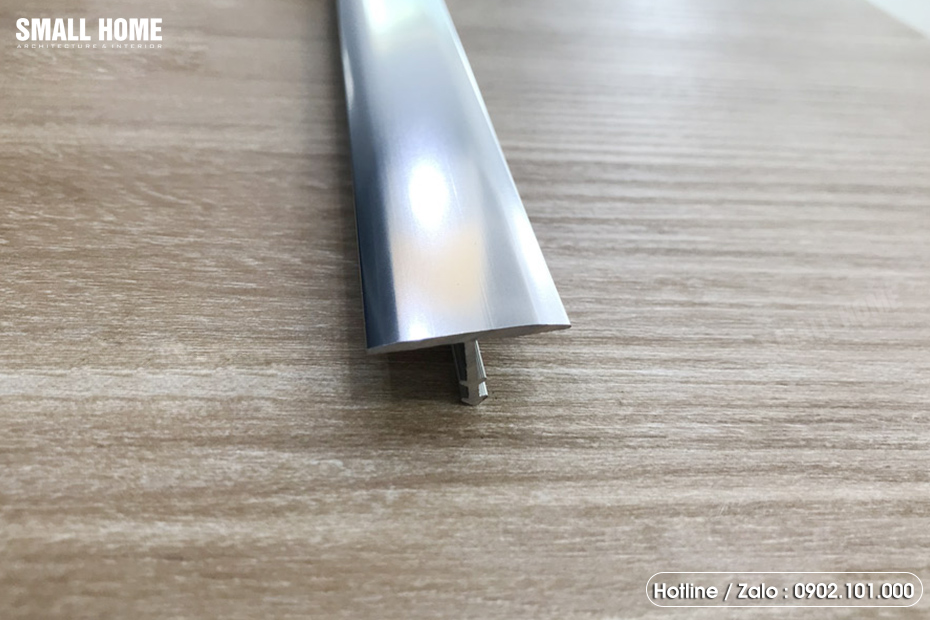 Nẹp nhôm T20 màu inox