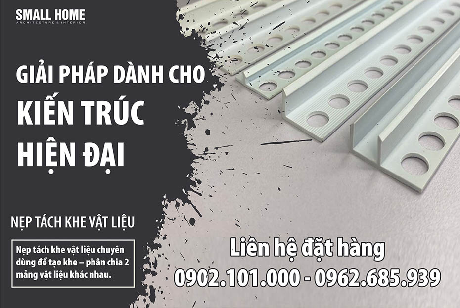 Nẹp chặn vữa - Nẹp tách khe vật liệu