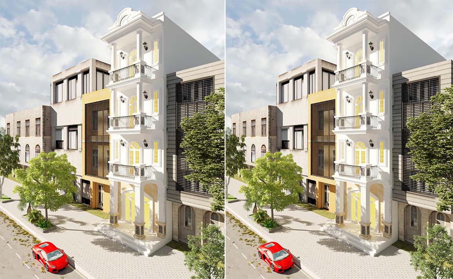 phoi-canh-nha-pho-tan-co-dien-4-tang-5x22m