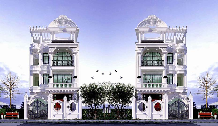 phoi-canh-thiet-ke-biet-thu-tan-co-dien-4-tang-tai-nam-dinh