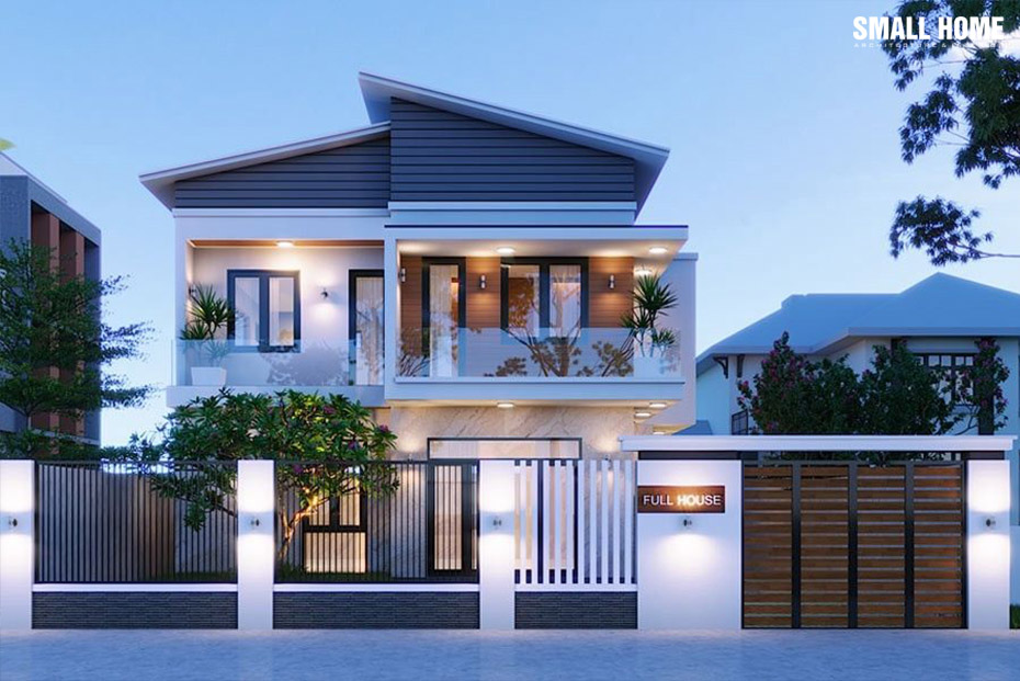 Sơn nhà màu trắng giúp đem lai thịnh vượng cho gia chủ mệnh Thủy