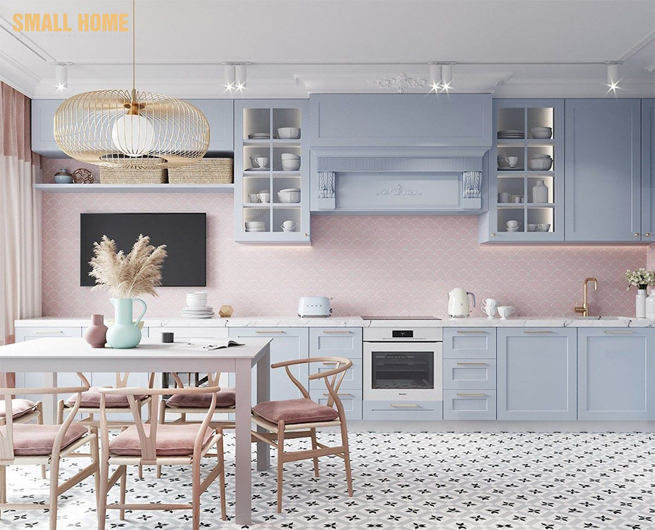 sử dụng màu trắng, màu pastel giảm hấp thụ nhiệt