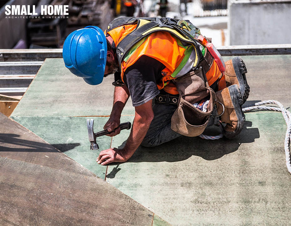 thi công xây dựng kém chất lượng