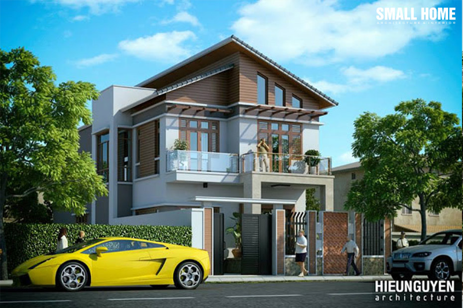 thiet-ke-biet-thu-2-tang-hien-dai-mai-cheo-tai-nam-dinh