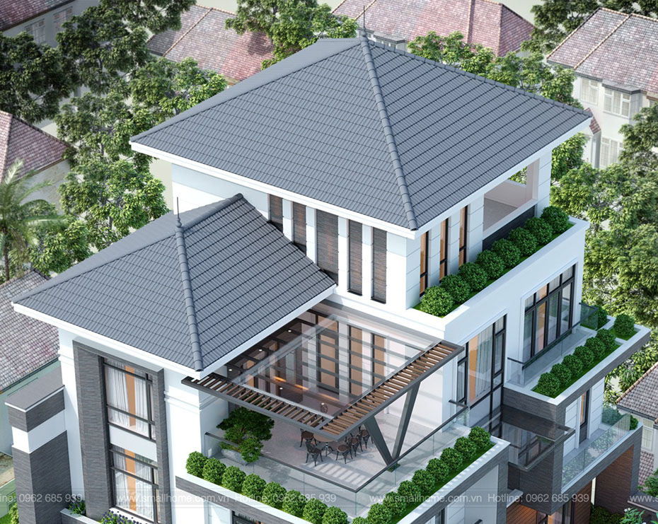 Thiết kế mái NHẬT