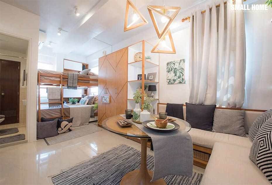 Thiết kế nhà với màu sắc trung tính cùng nội thất gỗ